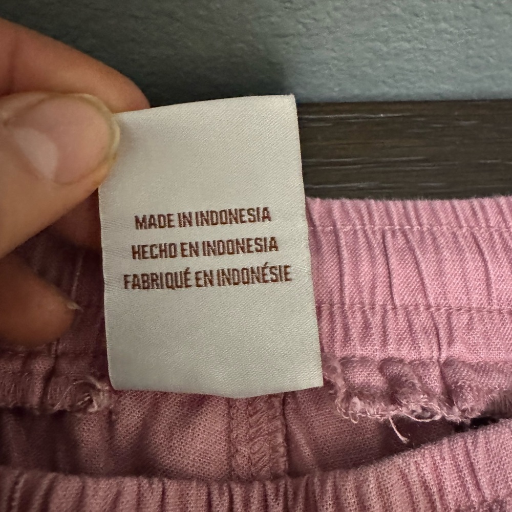 Pink Drawstring Men Pants - Picture 5 of 5